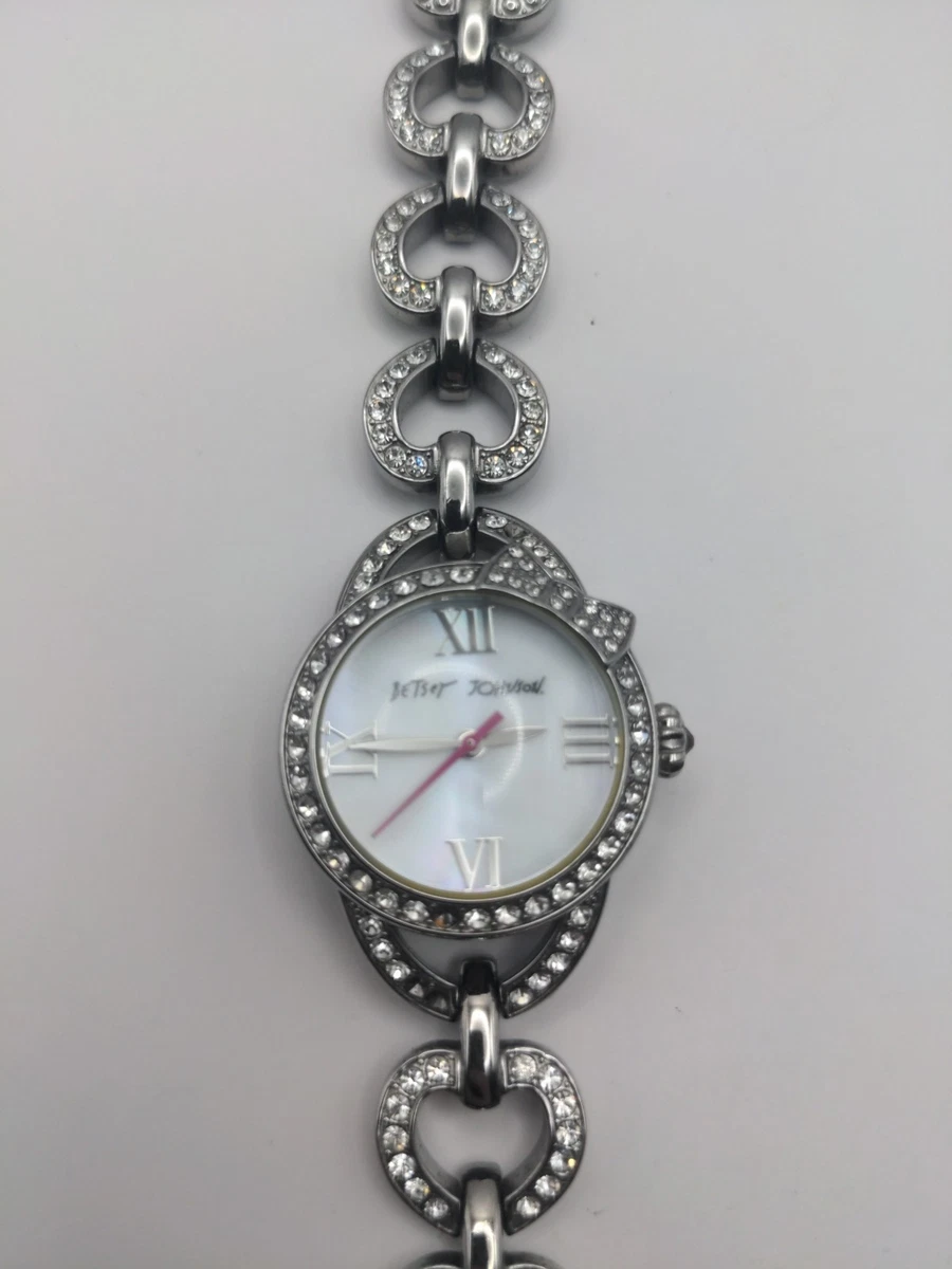 sleek Betsey Johnson Silver  Bracelet Watch Betsey Johnson Silver Bracelet Watch〰️ main image 3