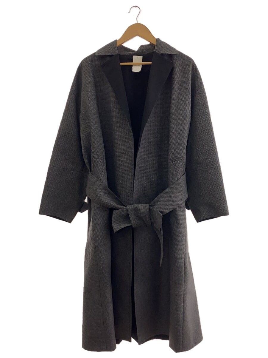 ALTRA RITO 0778RTW001C altro cappotto reversibile poliestere grigio pied de poule