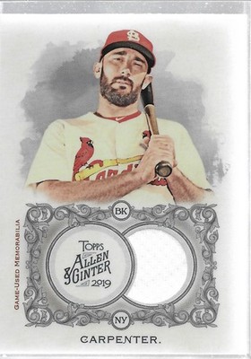 2019 Topps Allen & Ginter #FSRB-MCA Matt Carpenter Full-Size Relics B