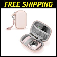 Cute Pink Camera Bag for STUOGYUM DC402-AF - SD Card Storage