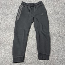 Nike Sweatpants Boys Large Gray Tech Fleece Joggers Zip Pocket FD3287-010