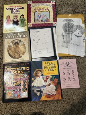 Home And Doll Clothes Craft Design Books And Templates VINTAGE