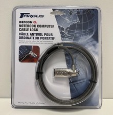 Targus Defcon CL Laptop Notebook Cable Security Combination Lock PA410C NEW