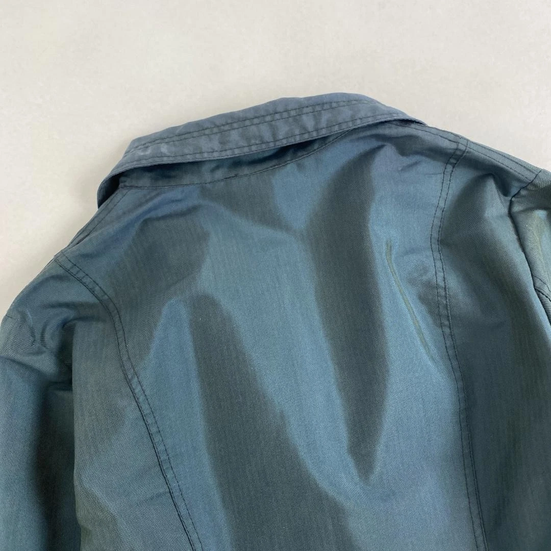 Cappotto Chanel Bottone Coco Nylon Cachi 36 S M