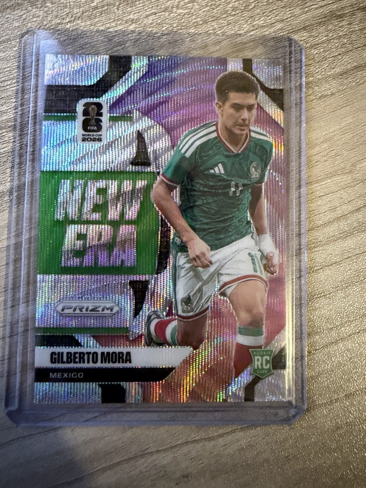 2026 Panini Prizm Fifa World Cup - New Era Gilberto Mora #15 Silver Wave Prizm