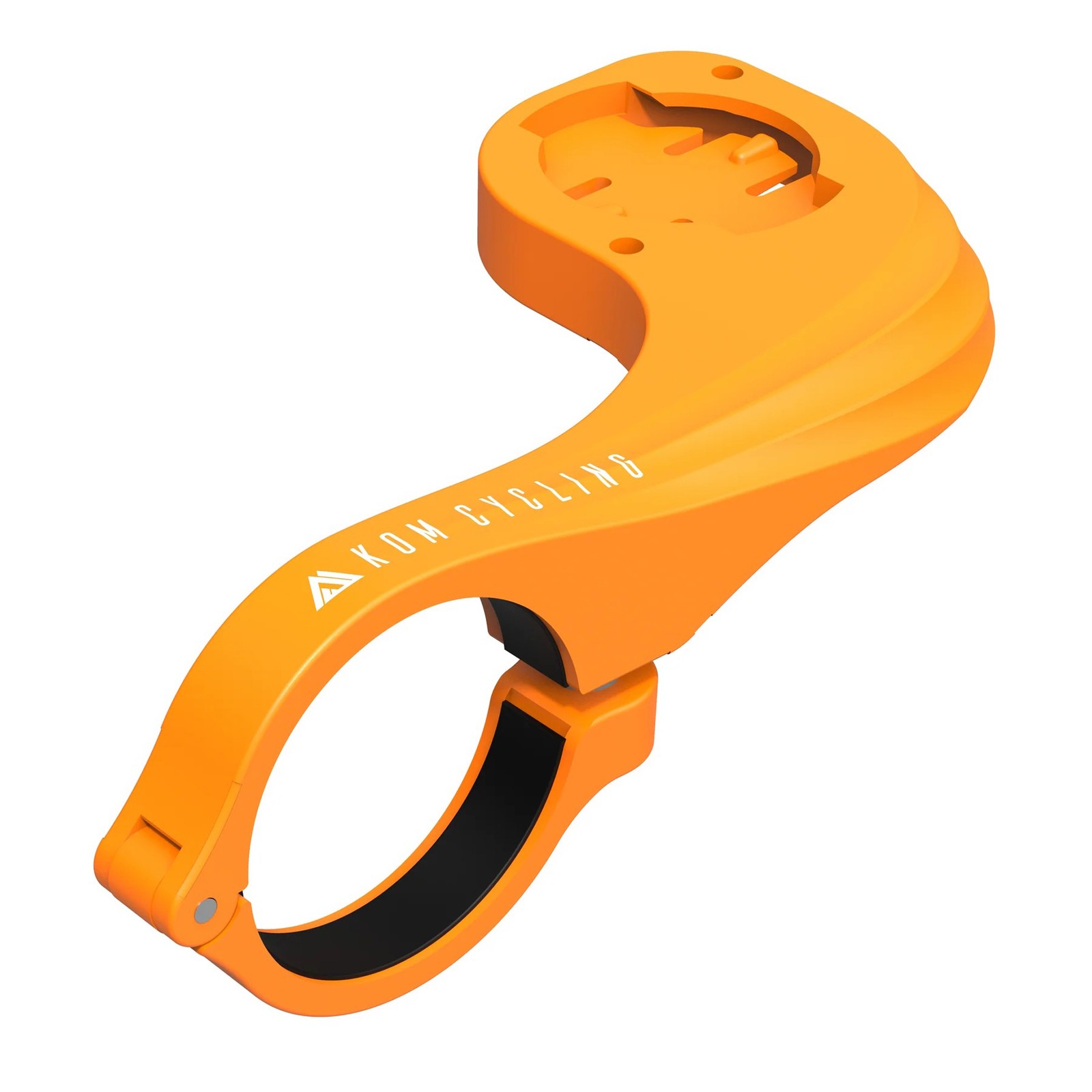 KOM Cycling Wahoo Handlebar Mount - Durable Orange Aluminum, Universal Fit for