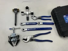 OTC Tools 4631 Battery Terminal Service Tool Set Kit, 8-Piece With Case