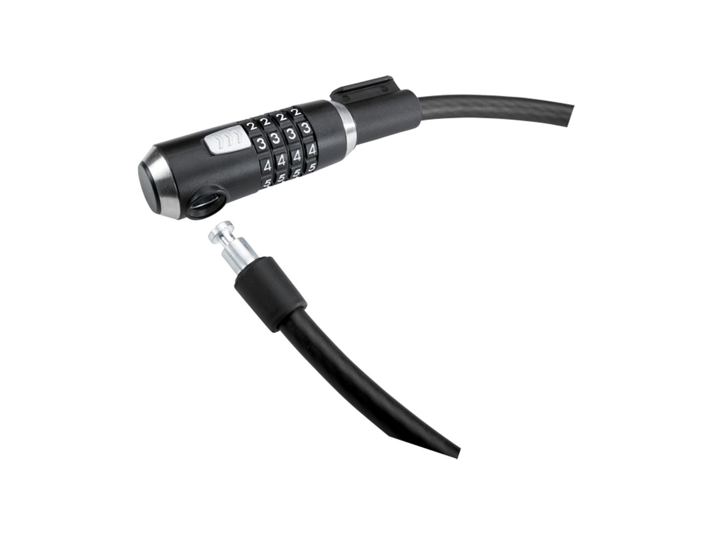 Kryptonite KryptoFlex 1018 Combo Cable Lock 10mm x 180cm (70.9˝) Black