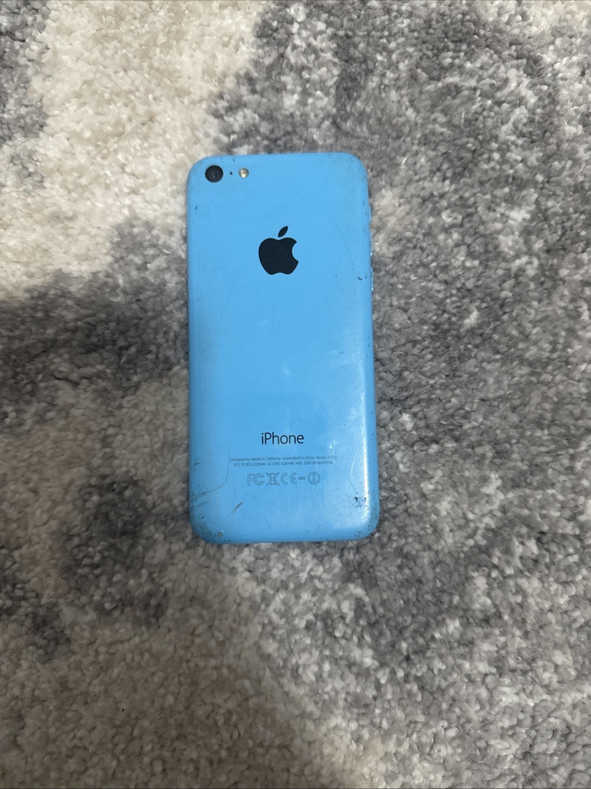 iPhone 5c - Blue - 16GB - Carrier Unlocked - (For Parts Only)