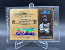 2004 Dave Parker Playoff Prime Cuts Century Platinum Autograph Auto 1/1