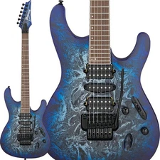 New Ibanez S770-CZM (Cosmic Blue Frozen Matte) SPOT MODEL Electric Guitar