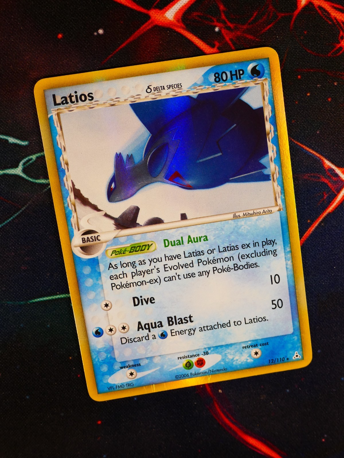 HP Pokemon LATIOS δ Card EX HOLON PHANTOMS Set #12/110 Delta Species Holo Rare#3