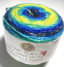 LION BRAND SHAWL IN A CAKE. 1Pk. SUN SALUTATIONS . I combine ship. See Detail