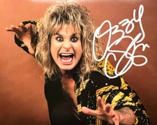 OZZY OSBOURNE Signed (Black Sabbath) 8x10" Authentic REAL Autograph w/COA Cert.