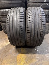 2x235/45/R18 Michelin Pilot Sport 4 5-6MM No Repair 0923/1522. 240304A.  (TO)