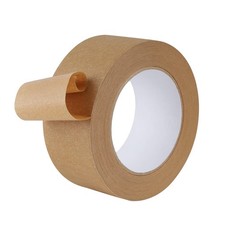 Brown Painters Tape 2" x 55 Yds Masking Tape Wall Paint Trim Medium Adhesive Rol