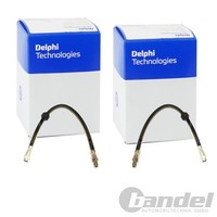 2X Delphi BremsschlÄUche Vorne Passend FÜR Renault Megane ScÉNic Links+Rechts