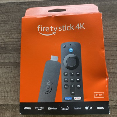 Amazon Fire TV Stick 4K UHD Streaming Media Player Wi-Fi 6  Quadcore 1.7GHz /5