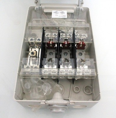 Jean Muller NH00 KH00-100A Fuse Switch Disconnector Box 160A 690V