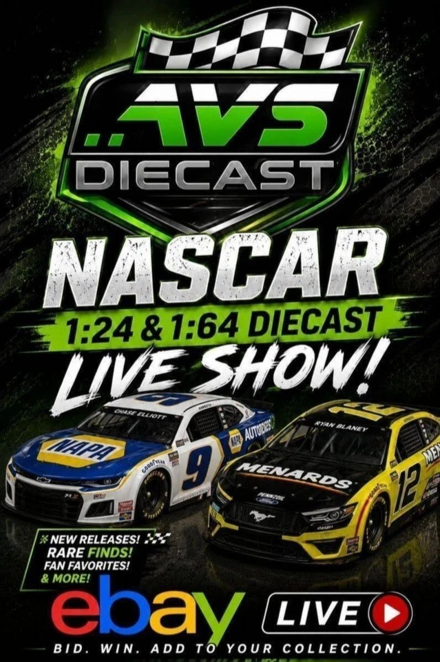 🔥 NASCAR Diecast LIVE! NEW 1:24 & 1:64 Releases | Hot NASCAR Diecast!