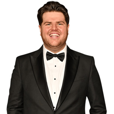 Morgan M-James (Suit) Half Body Buddy Cutout