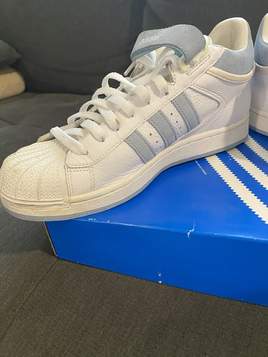 Men’s Vintage Retro Adidas ProShell wht/Lt blue Sneakers Size 9.5 adidas | Shoes | Mens Vintage Retro Adidas Proshell Whtlt  main image 2