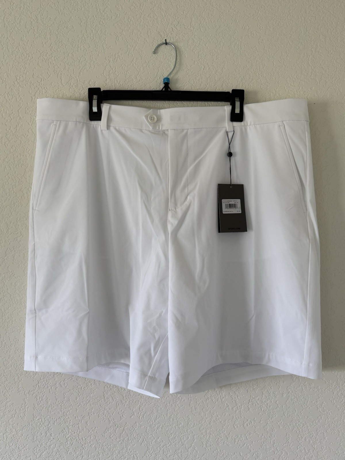 G/Fore Men's Size 40 Golf Shorts Snow White Maverick Hybrid 8
