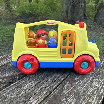 Vintage 2003 Playskool Hasbro Wheels On The School Bus Complete Tested Working