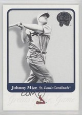 2001 Fleer Greats of the Game Johnny Mize #14 HOF 0o5
