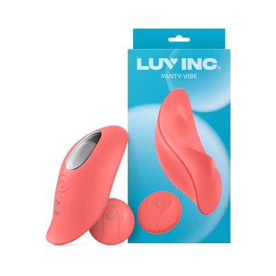 Luv Inc Pv72 Panty Vibe Rechargeable Remote-Controlled Silicone Wearable  Vibrato