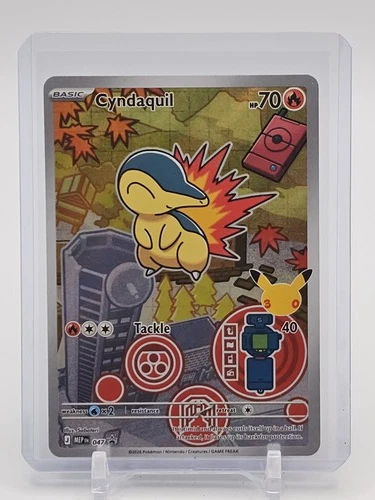 CYNDAQUIL 2026 POKEMON MEP EN FIRST PARTNER PROMO #047 HOLO Q5859