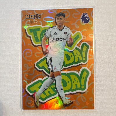 Topps Premier League Merlin 2026 Tom Cairney Fulham Ta-Da! JERSEY MATCH 10/25