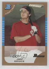 2005 Bowman Draft Gold Jay Bruce #BDP32 1g9