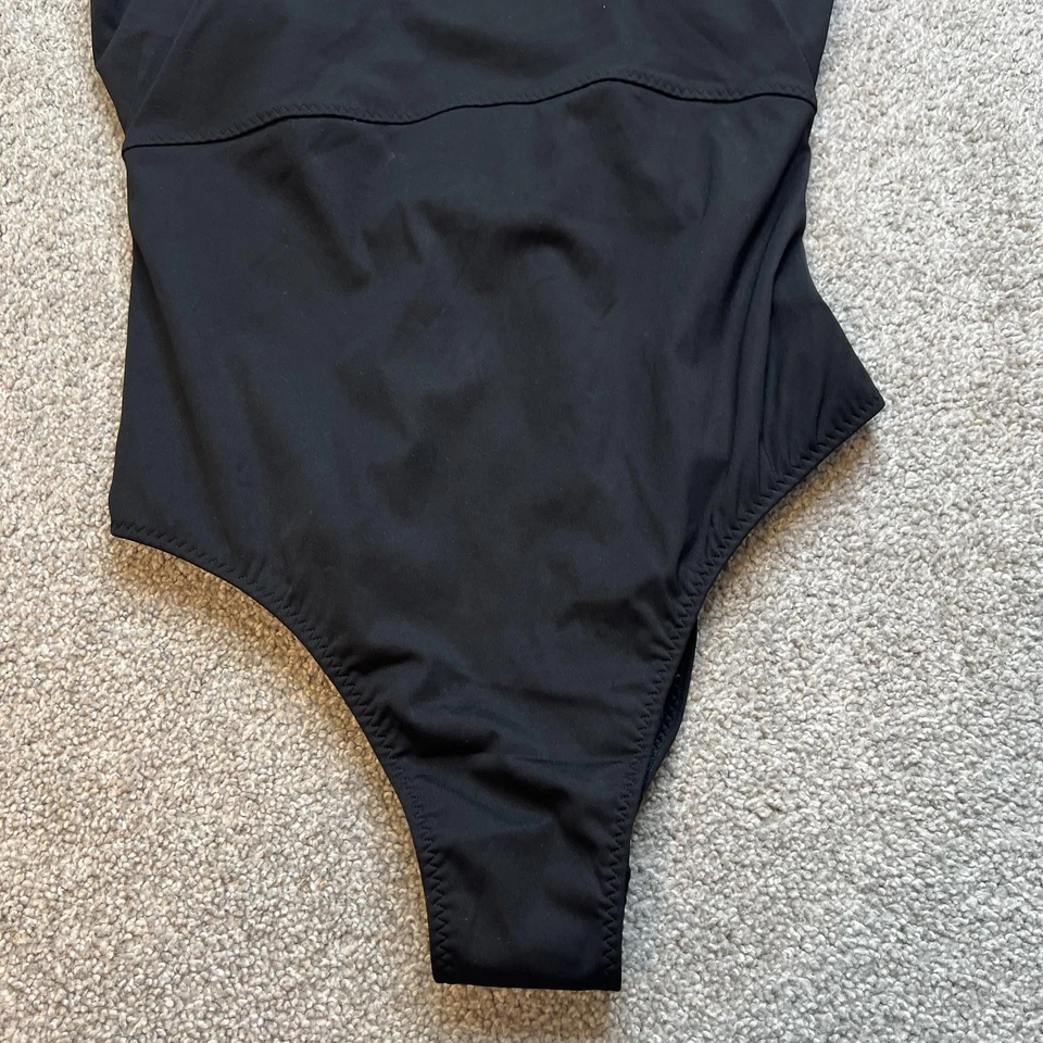 Fabletics Swimsuit Womens XL Black Sunset Scoop One Piece Full Coverage New Tags - Image 2 of 4