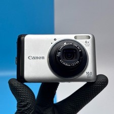 Canon PowerShot A3000 IS 10.0MP Digital Camera - Silver - FULLY WORKING