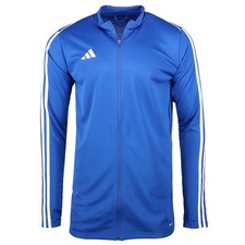 adidas Tiro 23 League Training Full Zip Track Jacket Mens Blue Casual Athletic O