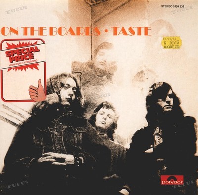 Taste - On The Boards GER Vinyl LP (VG+) '*