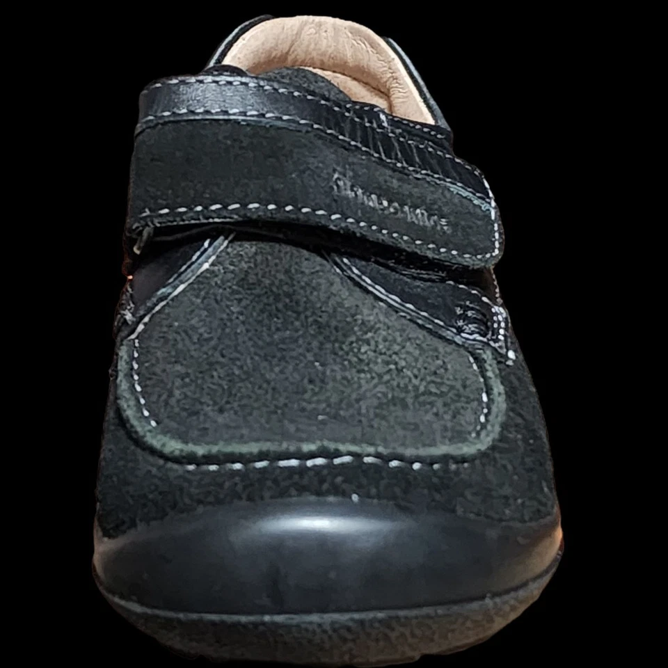 NUEVO Biomechanics Niños 131113 C Sab Negro Gamuza Combo Mocasín Barco Zapatos de Vestir Foto 4 de 4