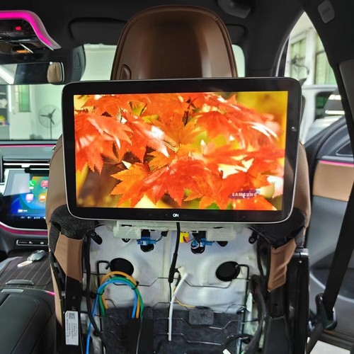 Android Headrest With Monitor For Mercedes Benz GLC300 Rear Seat Entertainment - Picture 3 of 9