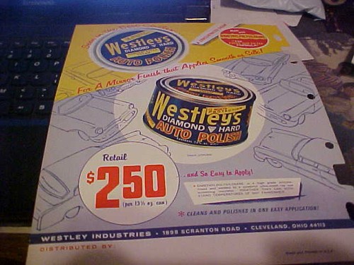 WESTLEY'S Paste Wax Vintage Katalogseite Feb. 1967 Top Zustand - Bild 2 von 2