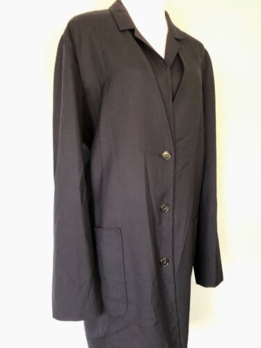 $3975**12*42 JIL SANDER cashmere Duster coat dress jacket tunic top made ITALY - Picture 2 of 12