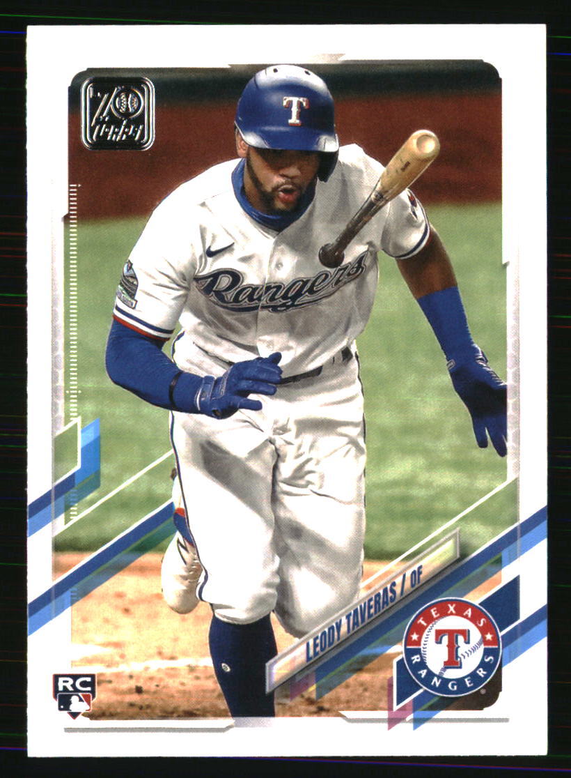 Leody Taveras 2021 Topps #264 MLB Rookie Baseball Card