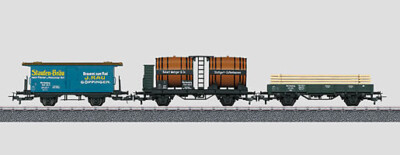 Märklin 44140 Güterwagen Set 3 Teilig K. W.St.E. Start UP HO NEU