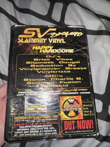 Slammin' Vinyl @ Bagleys : Happy Hardcore - 4th September 1999 Rave 2 Missing - Picture 4 of 5