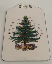Nikko Christmastime Ceramic Snack/Cheese Serving Tray  #12831