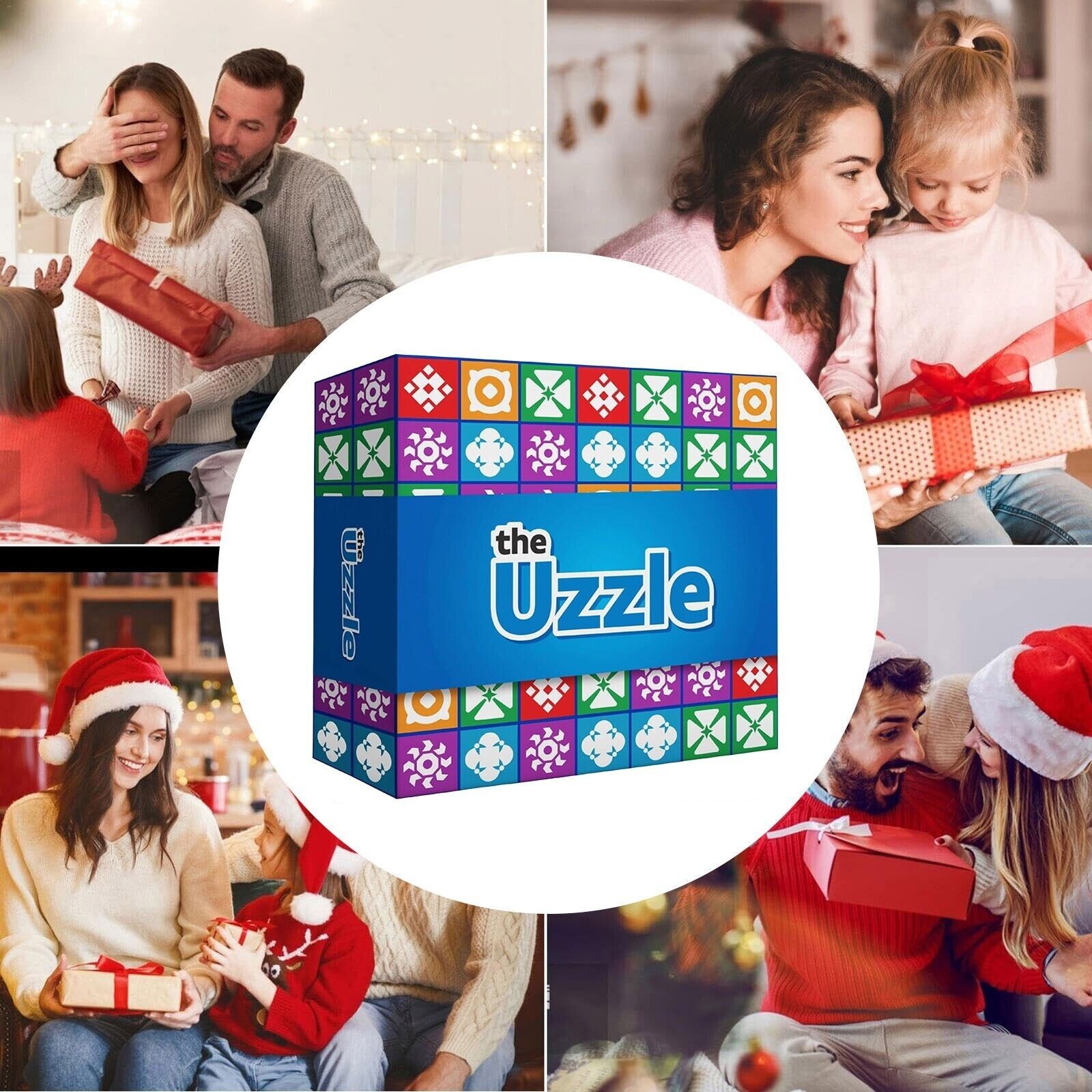 The Uzzle 3.0 Board Game, Family Board Games for Children & Adults, Block Puzzle-image