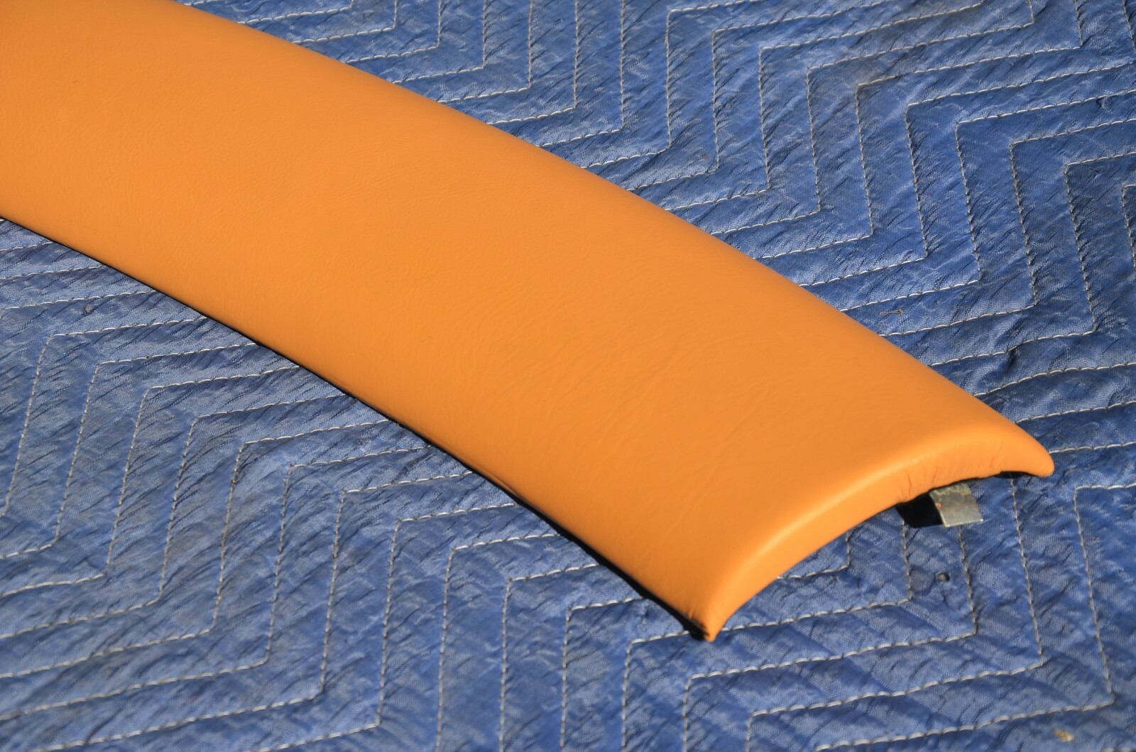 Ferrari 360 Upper Left Interior Roof Top Side Rail Cover Trim Beige-Tan OEM
