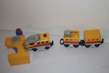 Fisher-Price GEOTRAX Yellow Remote Control R/C Train Aero GRAND CENTRAL STATION