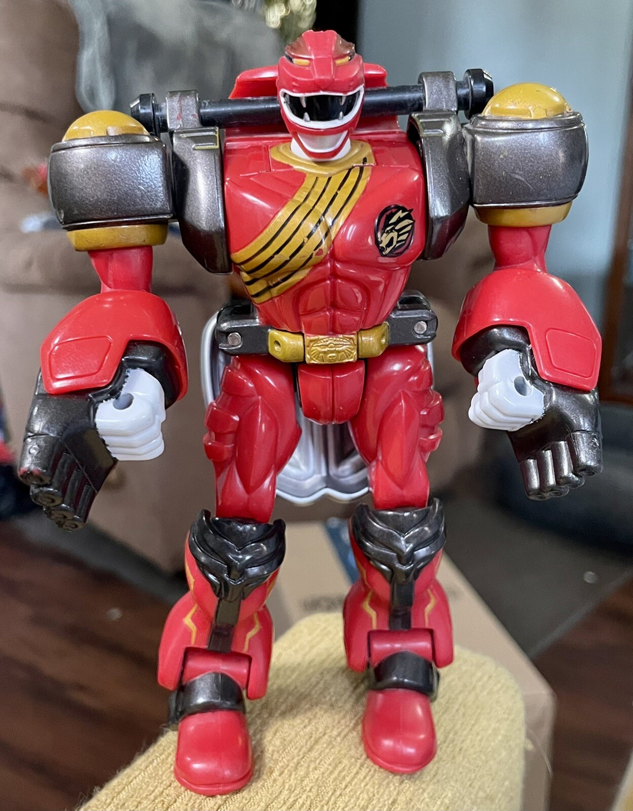 Power Rangers Wild Force Deluxe Edition Red Gorilla Zord 2002 eBay