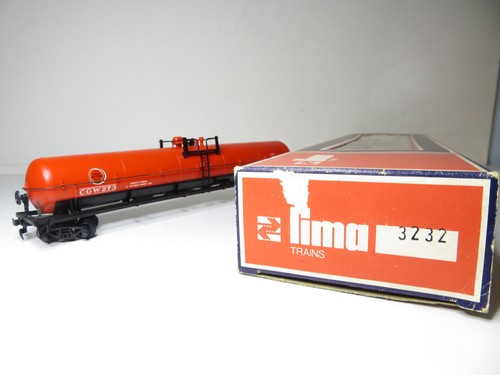 4205HO - Lima 3232 - US Kesseelwagen CGW 273 Great Western rot - top in OVP | Zustand: Gebraucht